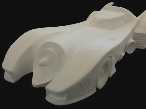 Car Out of EPS Foam Blocks