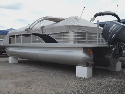 EPS Foam Blocks Used to Support Pontoon Boat