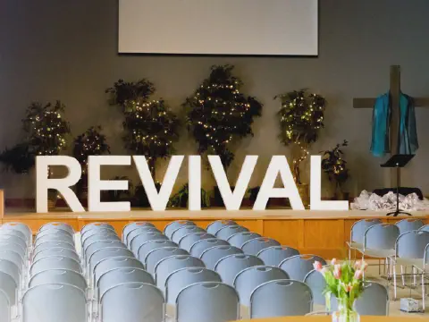 EPS Foam Letters for Church