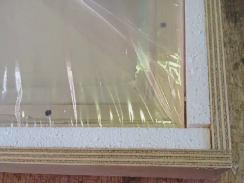 EPS Sheets in the Crates for Added Protection During the Shipping of Artwork