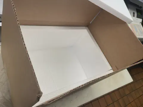 Expanded Polystyrene Foam Carton Liners for Shipping Frozen Food