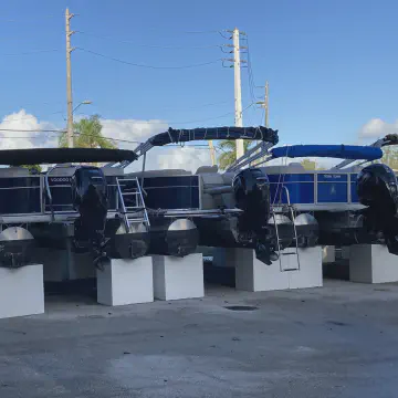 Foam Blocks for Pontoon Storage