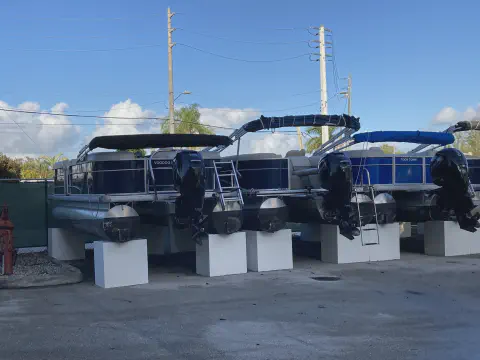 Foam Blocks for Pontoon Storage