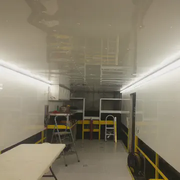 Foam Insulation for a Fourty Foot Gooseneck Trailer