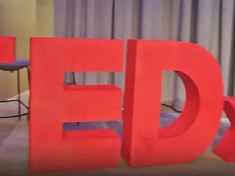 Foam Letters for TEDx Event