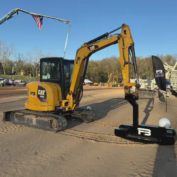 Giant Foam Golf Balls for a Construction Career Day Event