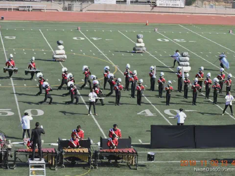 Large EPS Foam Rocks for High School Band