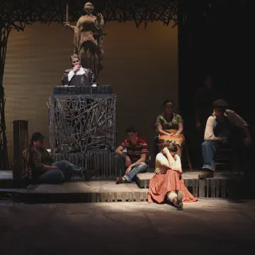 Large EPS Foam Statue of the Lady of Blind