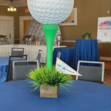 Oversized EPS Foam Golf Balls and Tees