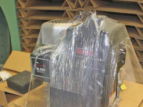 Polyethylene Foam Packaging for Engines