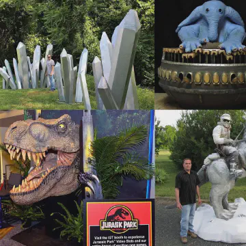 Realistic EPS Foam Sculptures for Commercial Applications