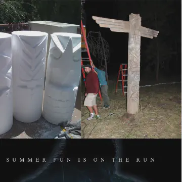 Styrofoam for a short film set