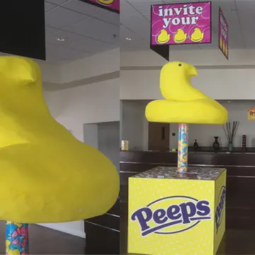 Styrofoam for Church Easter Craft Project