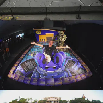 Styrofoam Spheres to create stage props