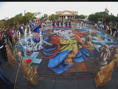 Styrofoam Spheres to Create Stage Props